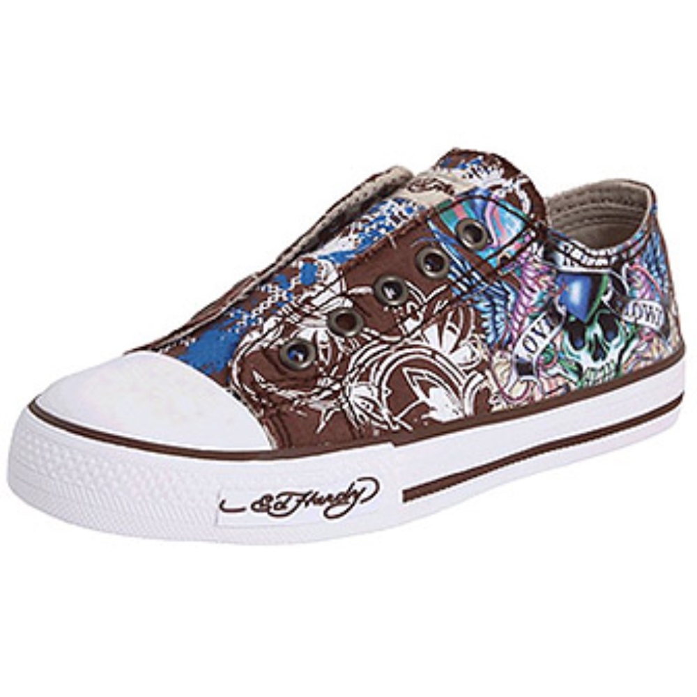 Ed Hardy Kids 100 Fashion Low-rise Sneaker Shoes